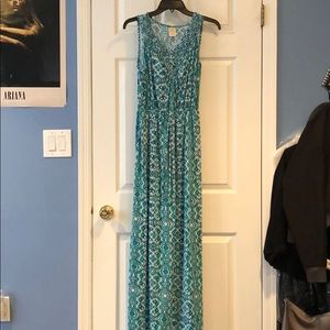 Teal Maxi Dress